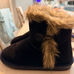 Serra Boots with Faux Fur Trim